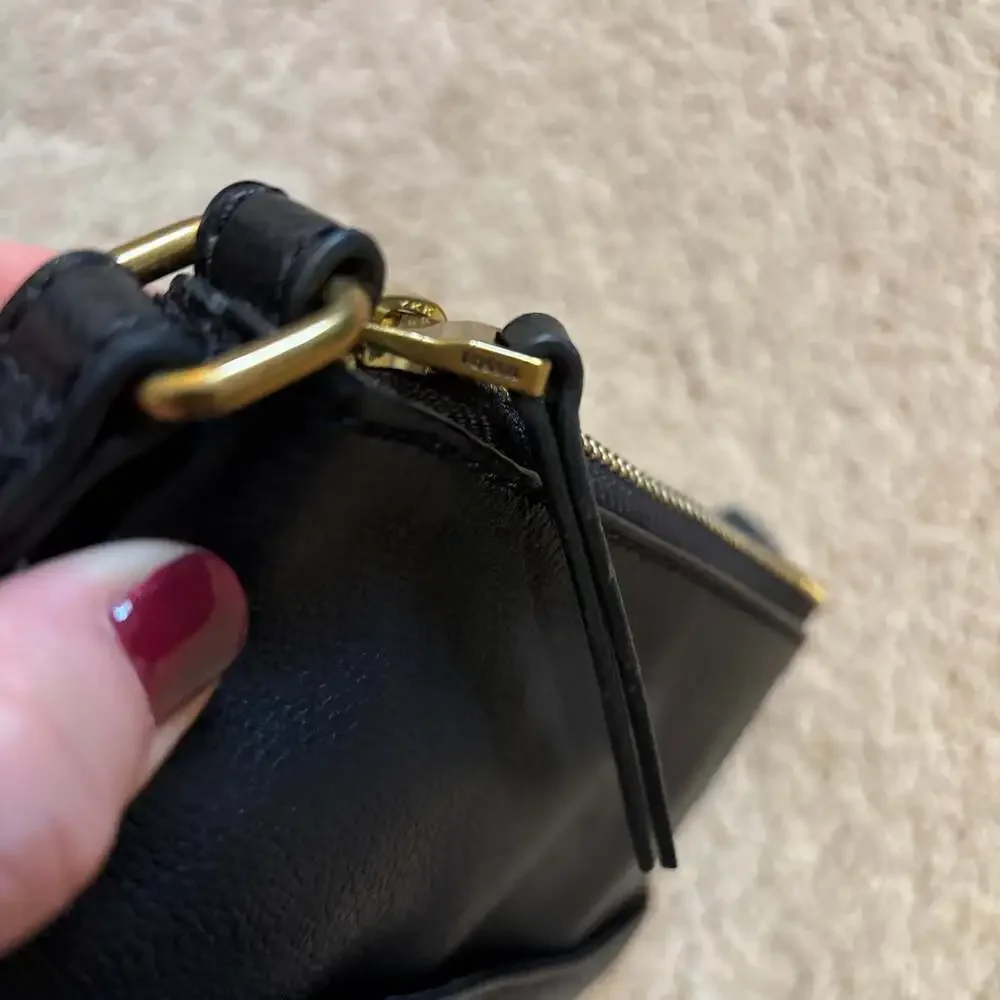 Fossil Fiona Small Crossbody Bag in Black Leather - Picture 8 of 8